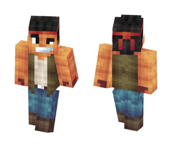 [Rako] Hero - From Commando [Miniclip Game] - Male Minecraft Skins - image 1