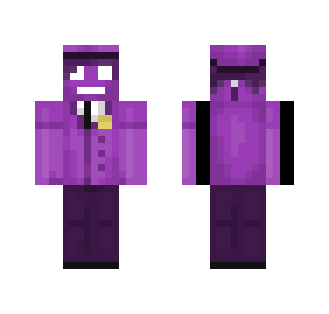 Purple Guy (FNAF) Better in 3D - Male Minecraft Skins - image 2