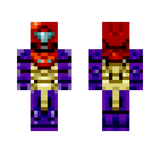 Gravity suit Samus - Female Minecraft Skins - image 2