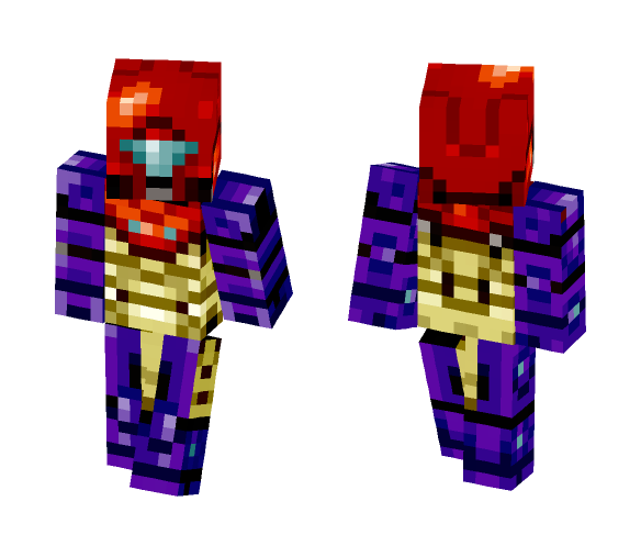 Gravity suit Samus - Female Minecraft Skins - image 1