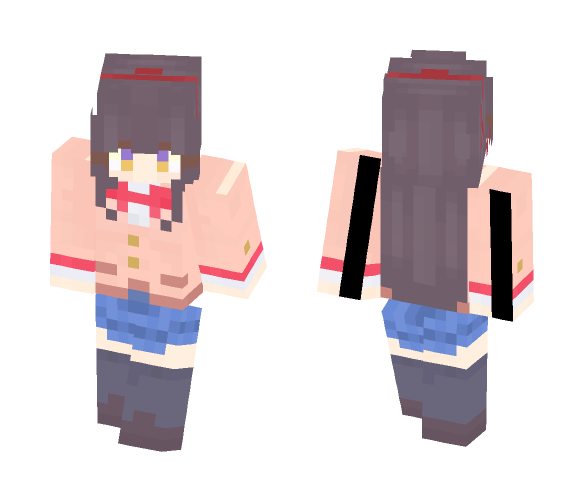 Sayuki Tokihara =Hensuki= - Female Minecraft Skins - image 1