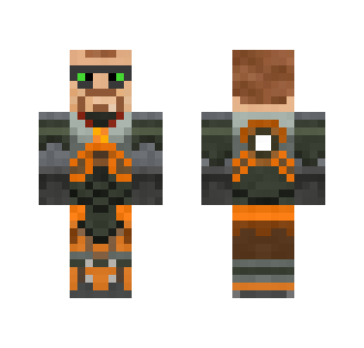 Half Life 2 - HEV Suit [Gordon Freeman with Glasses] - Male Minecraft Skins - image 2