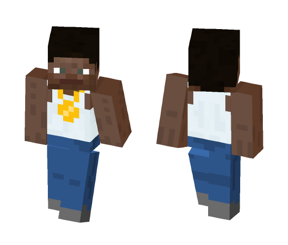 Athlete Steve - Male Minecraft Skins - image 1