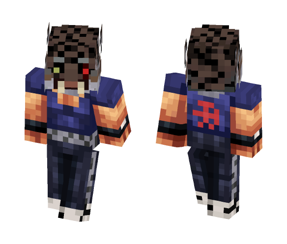 King from Tekken 3 [Costume 2] - Male Minecraft Skins - image 1