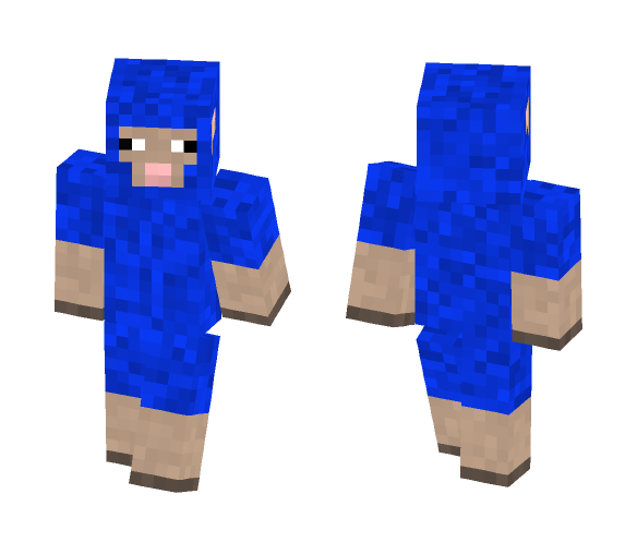 Blue Sheep - Male Minecraft Skins - image 1
