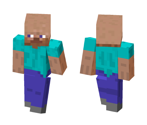 Bald steve - Male Minecraft Skins - image 1