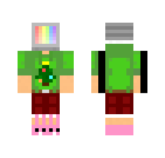 TV Head Christmas! - Christmas Minecraft Skins - image 2