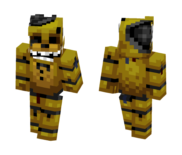 FNAF - Golden Freddy (Shadow Freddy in desc.) - Male Minecraft Skins - image 1