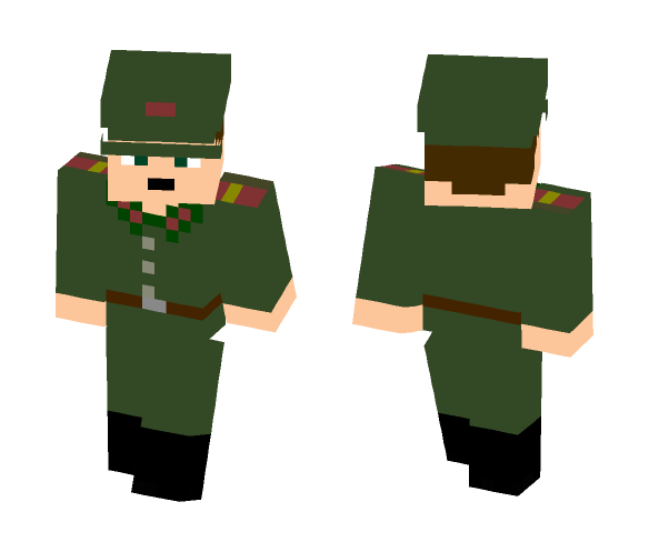 Chinese PLA Soldier (Type 65 Uniform) - Male Minecraft Skins - image 1