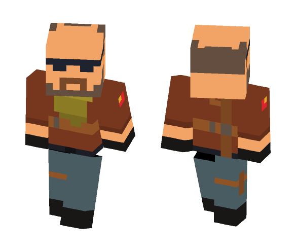 CSGO DUST 2 TERRORIST (NEW) - Male Minecraft Skins - image 1