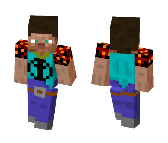 peaceful steve - Male Minecraft Skins - image 1