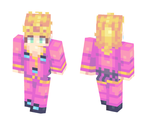 Giorno Giovanna | Vento Aureo (Alt Colors/Versions in Desc.) - Male Minecraft Skins - image 1