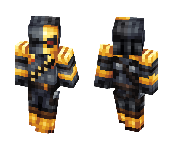Deathstroke - Injustice (Better in 3D) - Male Minecraft Skins - image 1