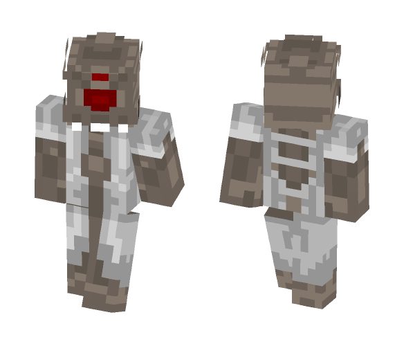 Atuk, the vortigaunt who survived Black Mesa - Interchangeable Minecraft Skins - image 1