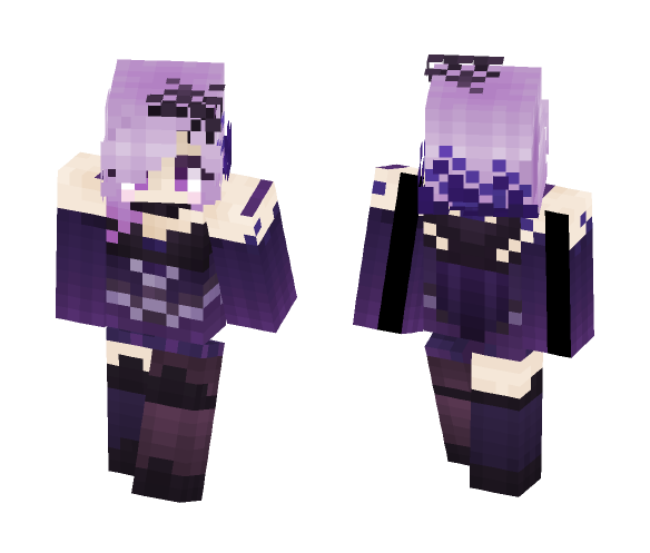 Elementalist Dark Lux - Female Minecraft Skins - image 1
