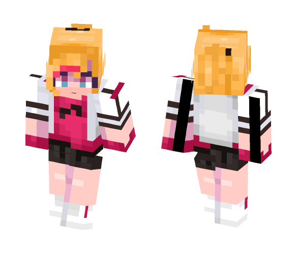 Rin [Muse Dash] - Female Minecraft Skins - image 1