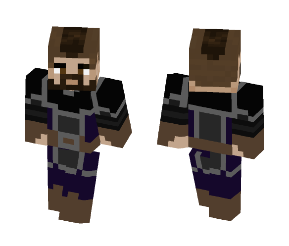 de beeg tuff warrior man (mostly untextured) - Male Minecraft Skins - image 1
