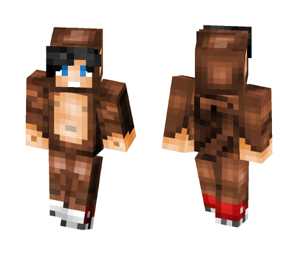 Blood Hound Gang Monkey Costume - Interchangeable Minecraft Skins - image 1