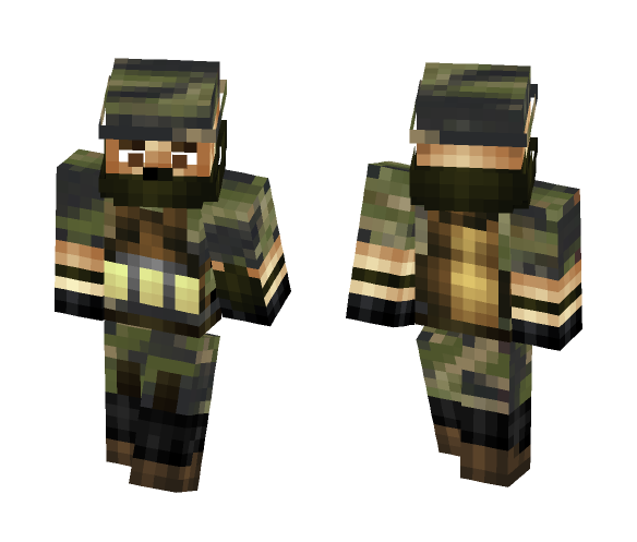BF4 US Recon Tiger Stripe - Male Minecraft Skins - image 1