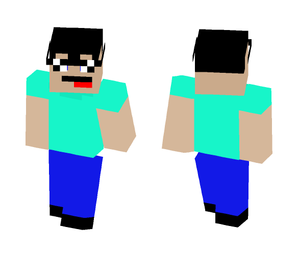 The 8-bit guy - Male Minecraft Skins - image 1