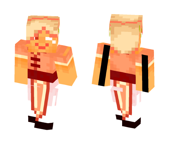 Peach Cookie | Cookie Run - Female Minecraft Skins - image 1