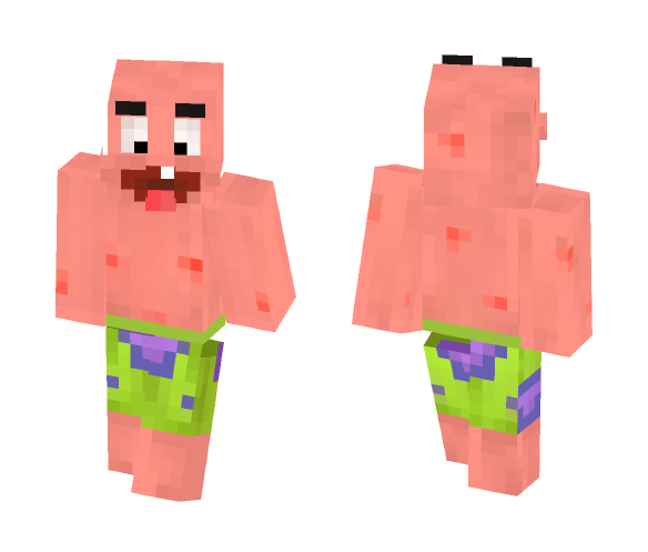 Patrick Star - Male Minecraft Skins - image 1