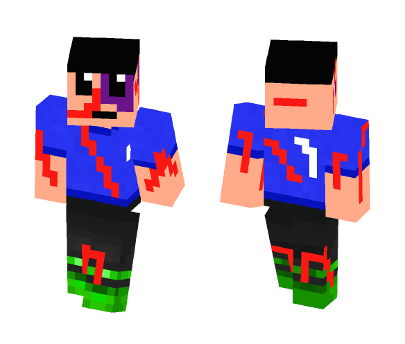 Disaster skin - Male Minecraft Skins - image 1