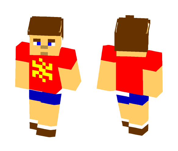 Jimmy Neutron (Jimmy Neutron) - Male Minecraft Skins - image 1