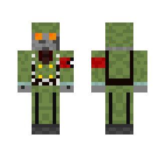 Black Egret Soldier - Male Minecraft Skins - image 2