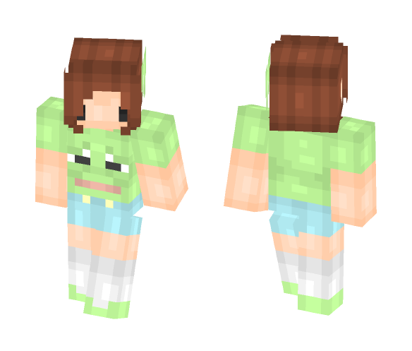 =PEPE GIRL= - Female Minecraft Skins - image 1