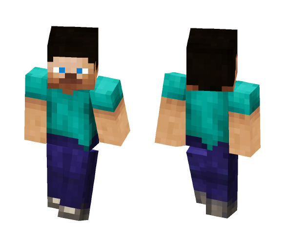Steve [HD] - Male Minecraft Skins - image 1