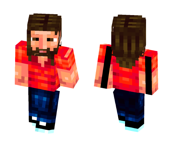 Egor Letov(Егор Летов) - [Grazhdanskaya Oborona] - Minecraft Skin - Male Minecraft Skins - image 1