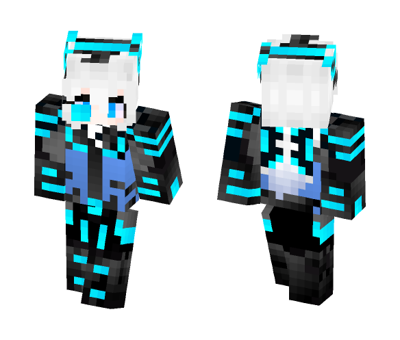 Hyperdimension Neptunia - Next Black Heart Noire - Female Minecraft Skins - image 1