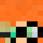 OC: Azalea with Glasses and Orange And Green Dipped hair - Female Minecraft Skins - image 3