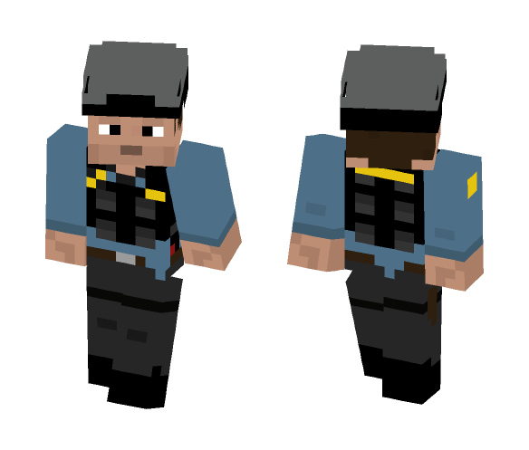 Black Mesa Security [Video Game Skins] - Male Minecraft Skins - image 1