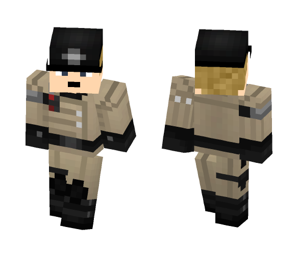 Fallout Enclave Officer Uniform - Male Minecraft Skins - image 1
