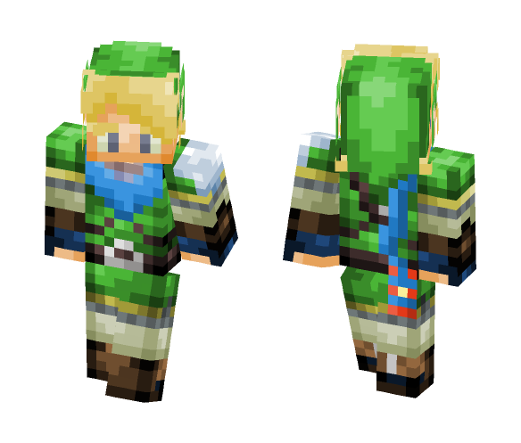 Hyrule Warriors: Link - Male Minecraft Skins - image 1