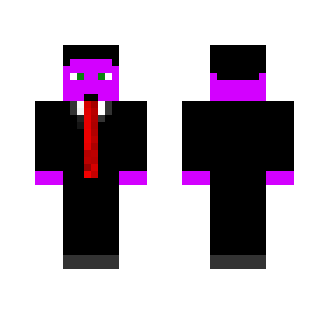 Purple Man in Suit - Male Minecraft Skins - image 2