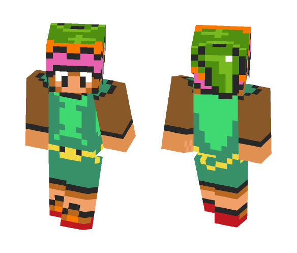Link from The Legend of Zelda: A Link to the Past - Male Minecraft Skins - image 1