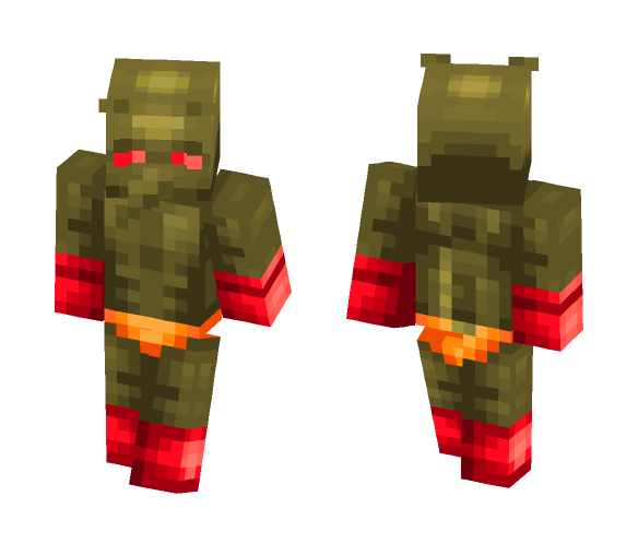 1P | Kebab Fighter - Male Minecraft Skins - image 1