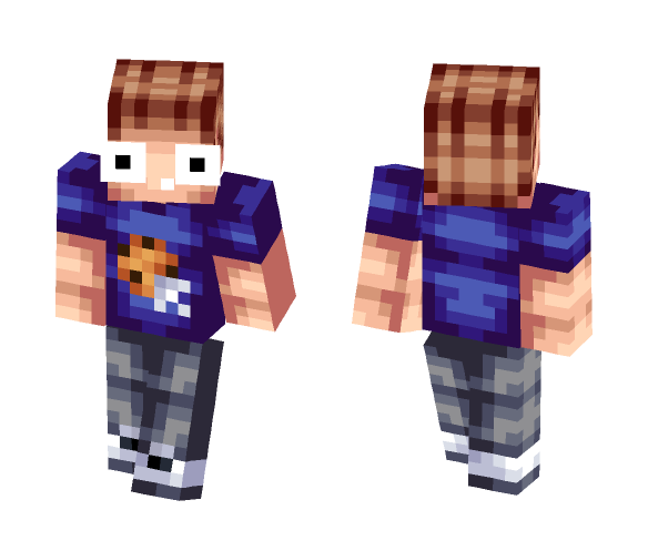 The Cookie Clicker Addict - Male Minecraft Skins - image 1
