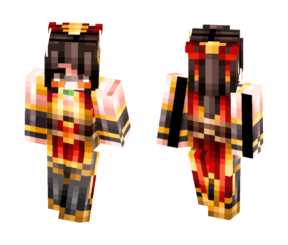 Firecracker Vayne - Female Minecraft Skins - image 1