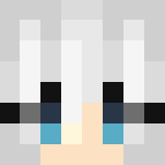 Wolf Girl With White Hair - Color Haired Girls Minecraft Skins - image 3