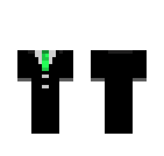 Slender Man - Green Tie - Other Minecraft Skins - image 2