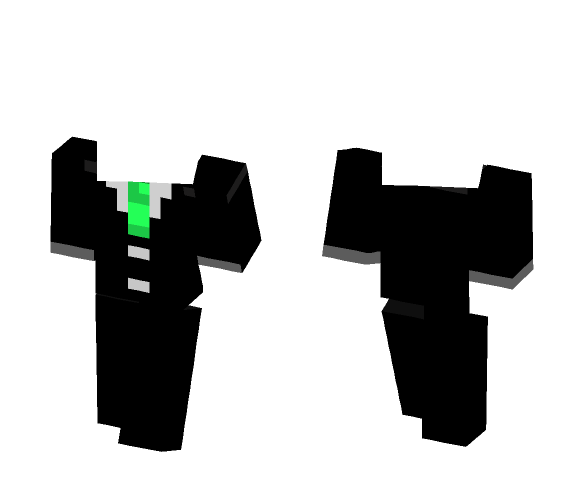 Slender Man - Green Tie - Other Minecraft Skins - image 1