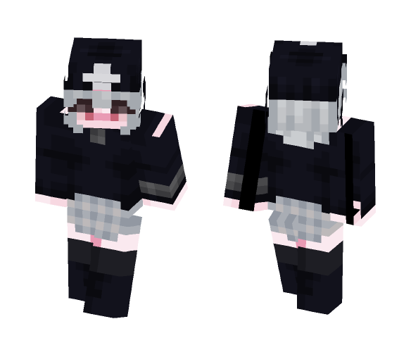 digital witch mayura [nanika wiz] - Female Minecraft Skins - image 1