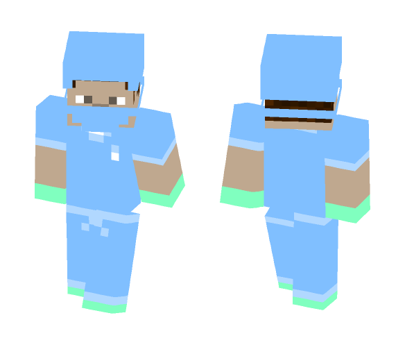 Surgeon Steve (The Hospital Mod) - Male Minecraft Skins - image 1